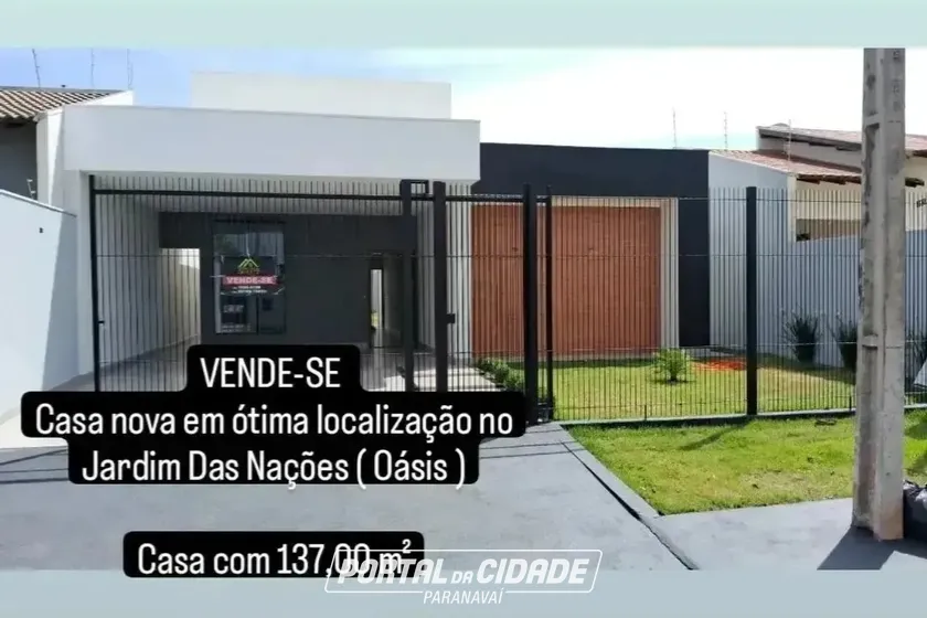 Casa &agrave; venda - 137m&sup2; - Jardim Oasis 
