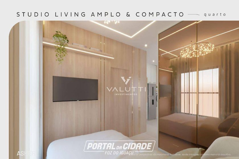 Apartamento &agrave; venda - 24m&sup2; - Residencial Asher