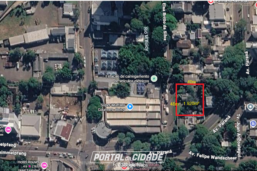 Terreno &agrave; venda - 1m&sup2; - Centro