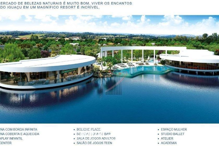 Terreno &agrave; venda - 450m&sup2; - Ritz Cataratas Residence & Resort Yacht