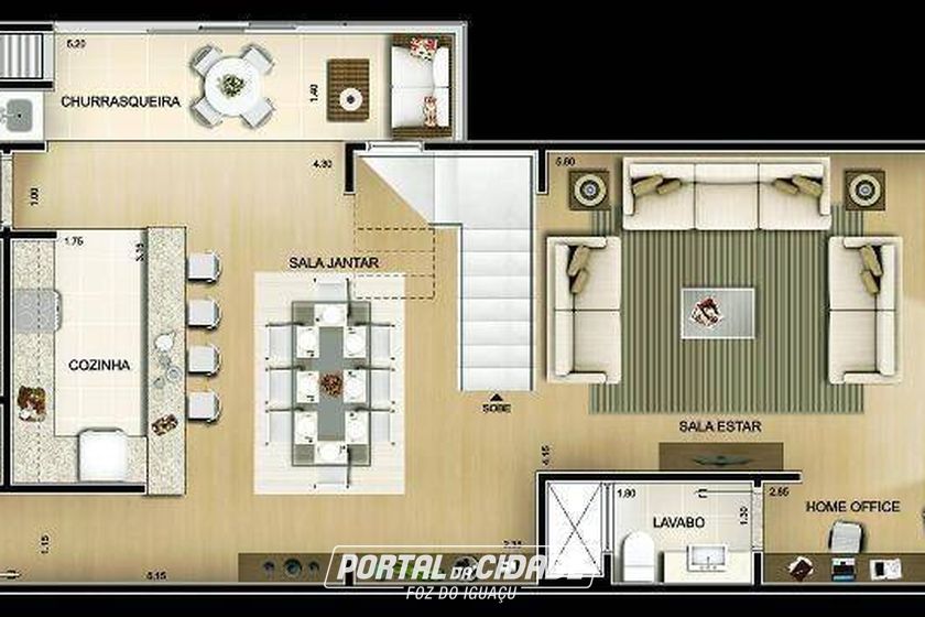 Apartamento &agrave; venda - 203m&sup2; - Edificio Residencial Bella Vita