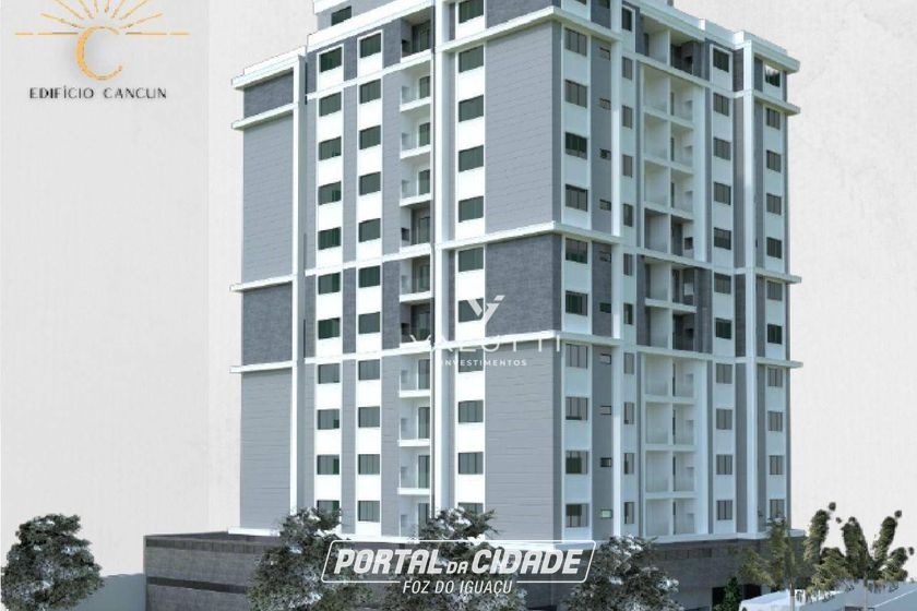 Apartamento &agrave; venda - 85m&sup2; - Edif&iacute;cio Cancun