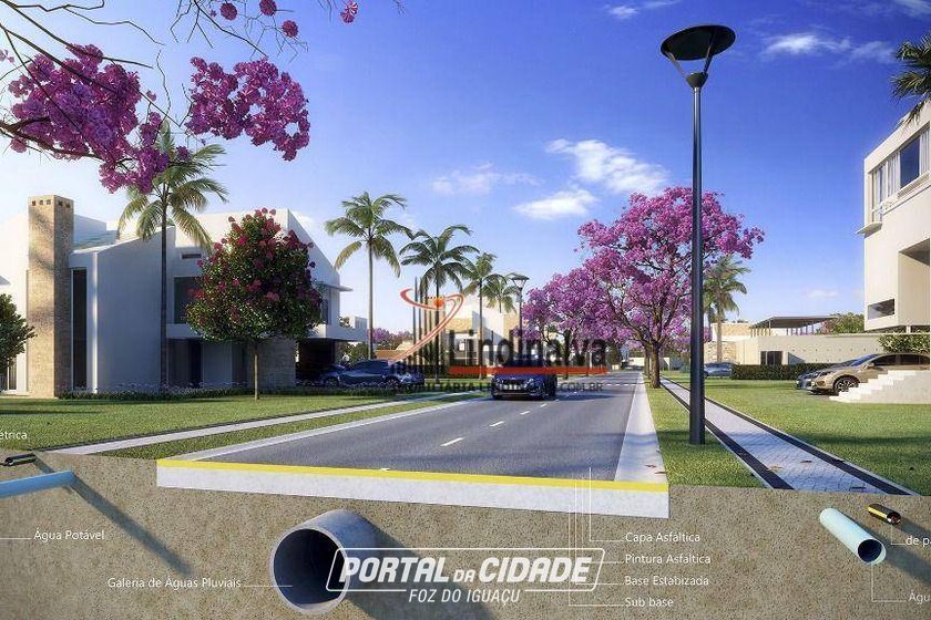 Terreno &agrave; venda - 1290m&sup2; - Village Iguassu Golf Residence