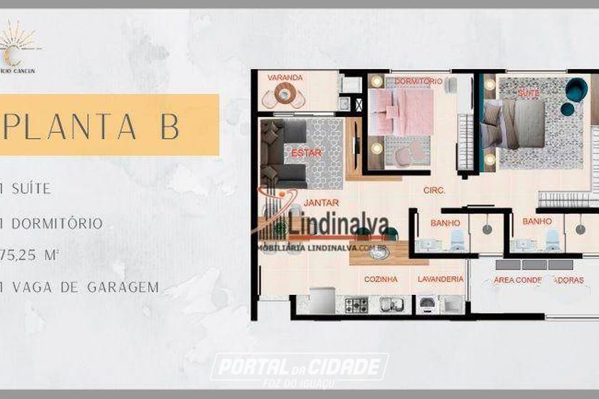 Apartamento &agrave; venda - 126m&sup2; - Vila Shalon