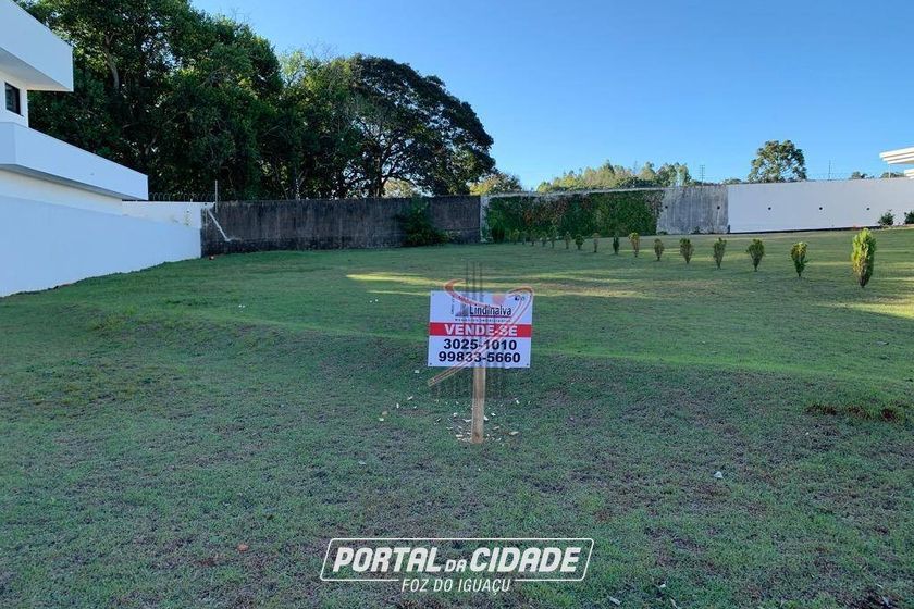 Terreno &agrave; venda - 553m&sup2; - Condom&iacute;nio Villagio Cataratas