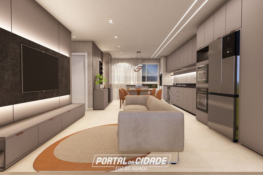 Apartamento &agrave; venda - 64m&sup2; - Centro