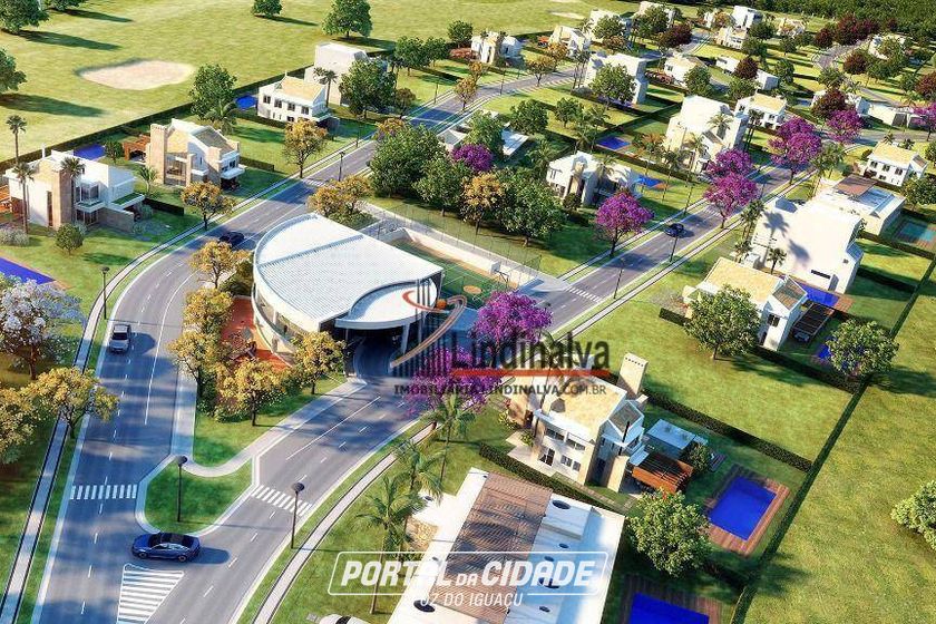 Terreno &agrave; venda - 1290m&sup2; - Village Iguassu Golf Residence