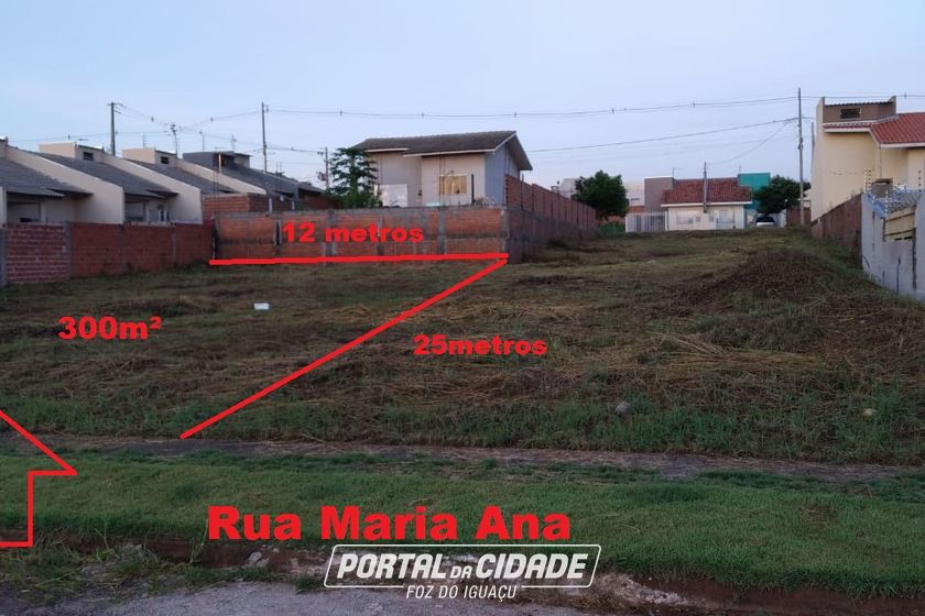 Terreno &agrave; venda - 300m&sup2; - Loteamento Don Giovanni
