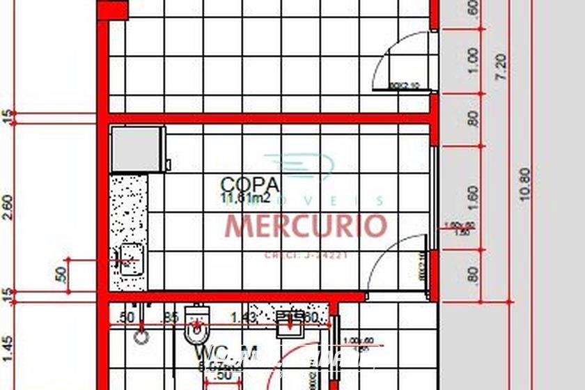 Sal&atilde;o Comercial para alugar - 660m&sup2; - Vila Cardia