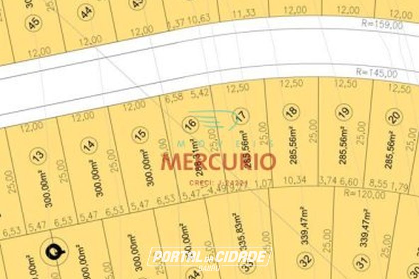 Terreno &agrave; venda - 285m&sup2; - Residencial Villa de Le&oacute;n
