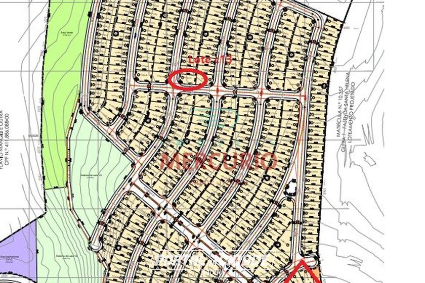 Terreno &agrave; venda - 330m&sup2; - Residencial Guestier