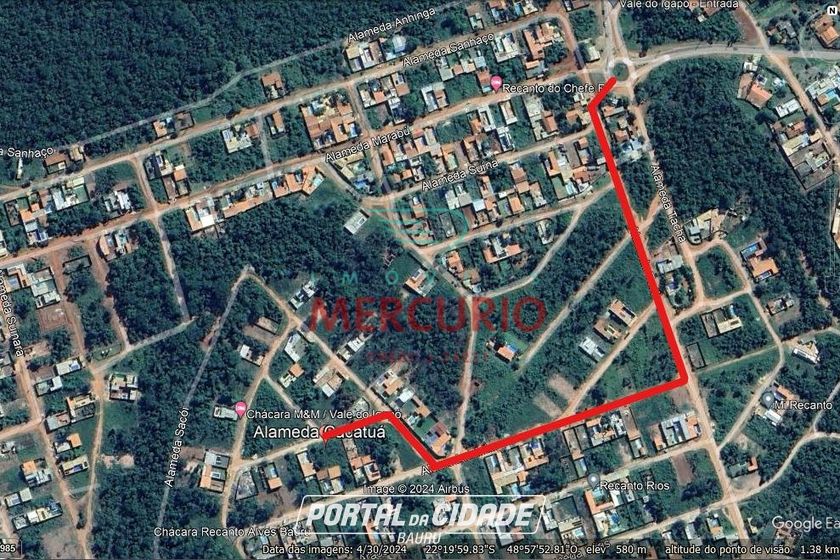 Terreno &agrave; venda - 300m&sup2; - Vale do Igap&oacute;
