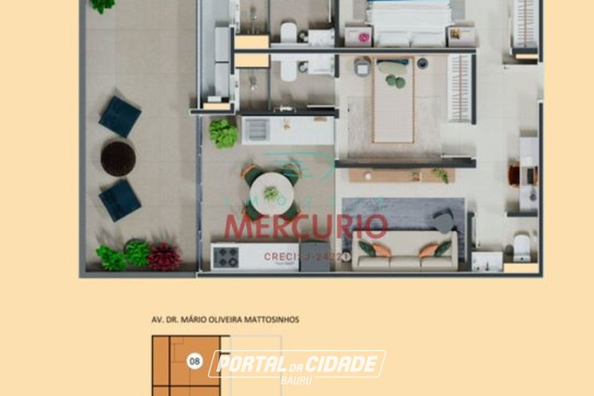 Apartamento &agrave; venda - 80m&sup2; - Vila Avia&ccedil;&atilde;o
