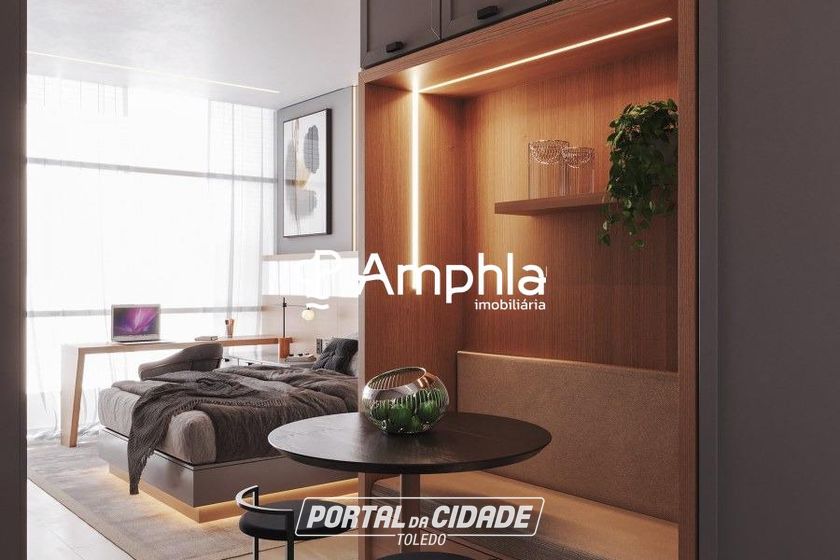Apartamento &agrave; venda - 27m&sup2; - Centro