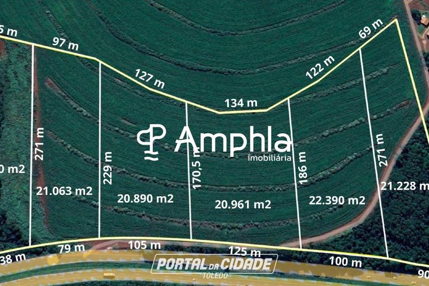 Terreno &agrave; venda - 127000m&sup2; - Zona Rural