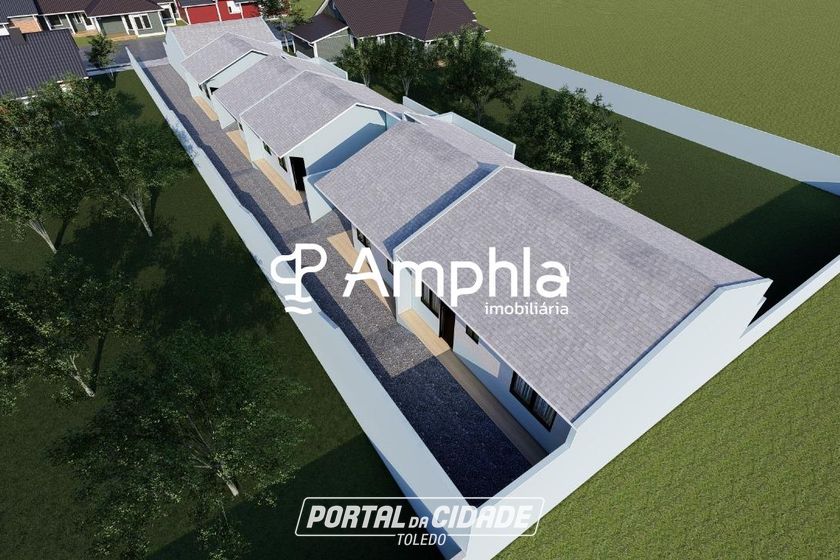Casa &agrave; venda - 49m&sup2; - Cascavel Velho