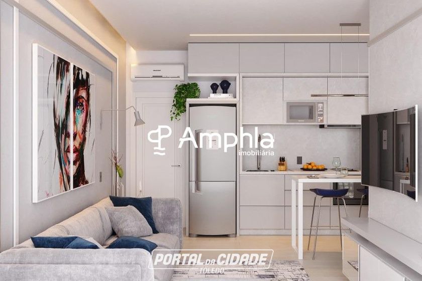 Apartamento &agrave; venda - 27m&sup2; - Centro