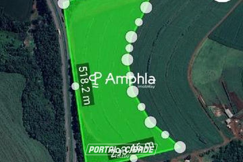 Terreno &agrave; venda - 127000m&sup2; - Zona Rural