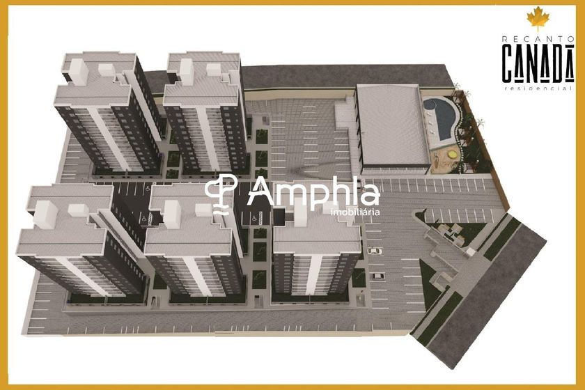 Apartamento &agrave; venda - 63m&sup2; - Canad&aacute;