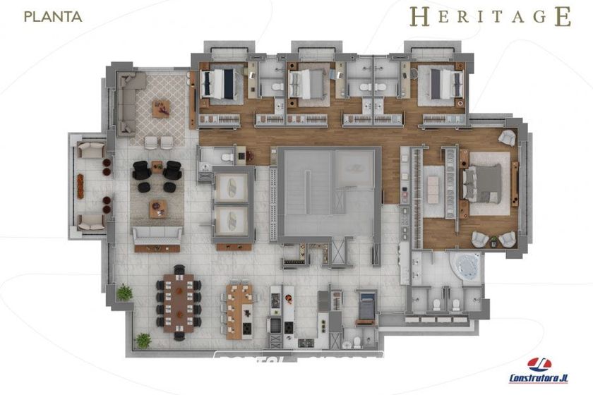 Apartamento &agrave; venda - 345m&sup2; - Ciro Nardi
