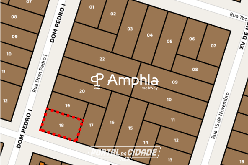 Terreno &agrave; venda - 375m&sup2; - Ana Paula