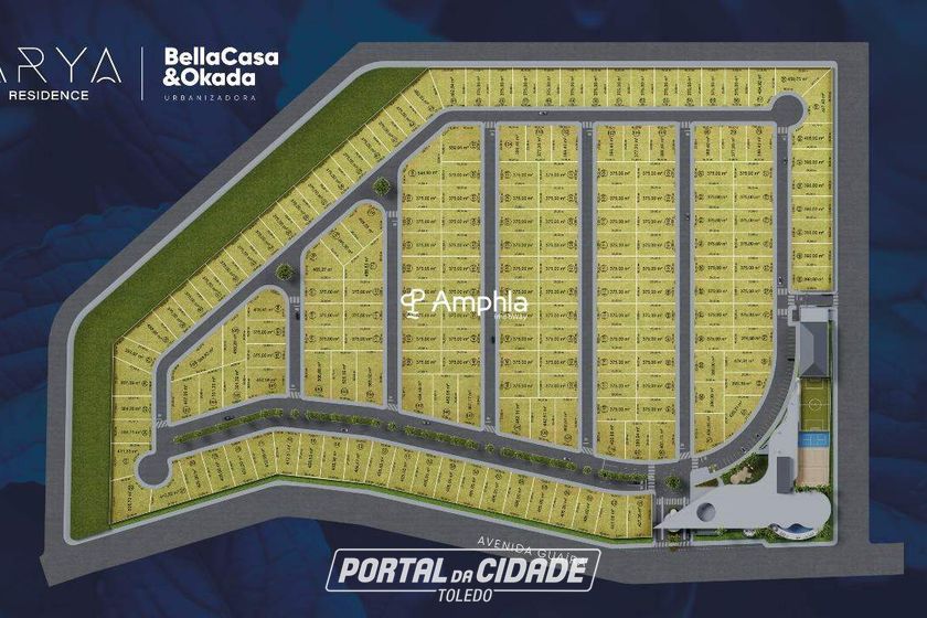 Terreno &agrave; venda - 375m&sup2; - Recanto Tropical