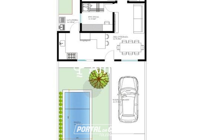 Casa &agrave; venda - 70m&sup2; - Brazmadeira