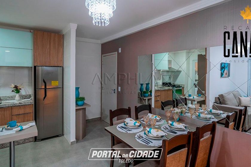 Apartamento &agrave; venda - 63m&sup2; - Canad&aacute;