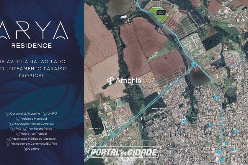 Terreno &agrave; venda - 375m&sup2; - Recanto Tropical