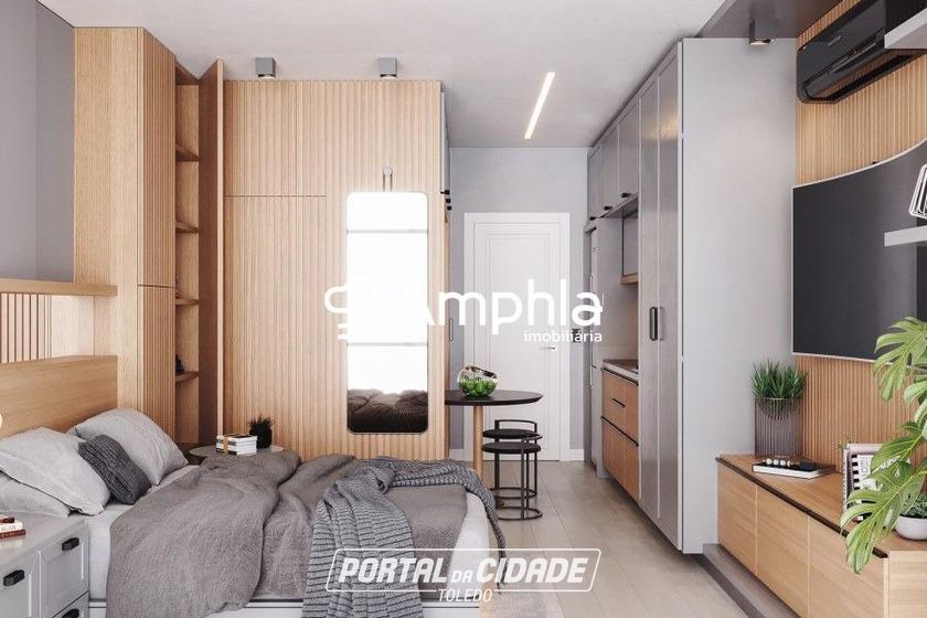 Apartamento &agrave; venda - 27m&sup2; - Centro