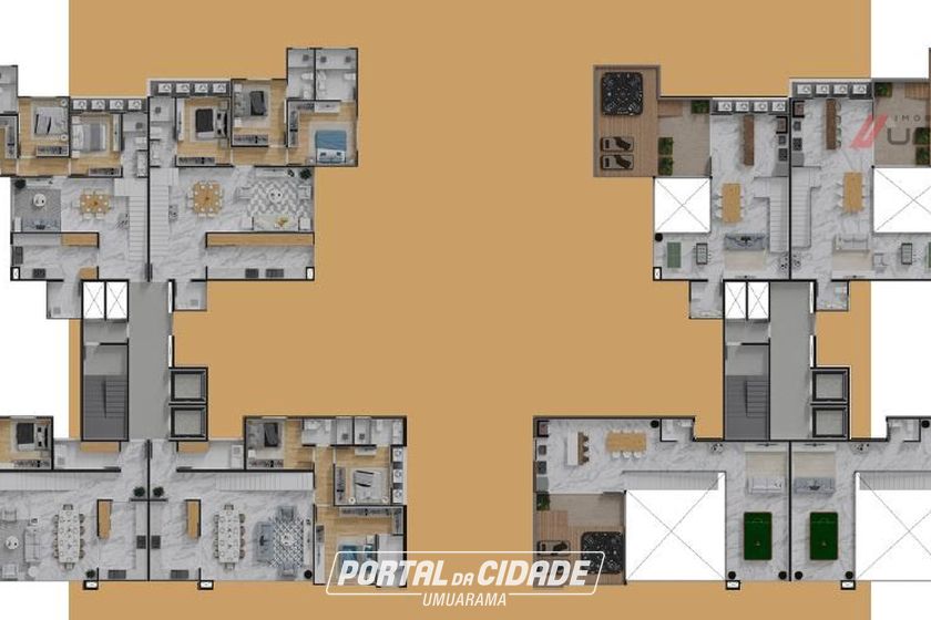 Apartamento &agrave; venda - 104m&sup2; - Zona 7