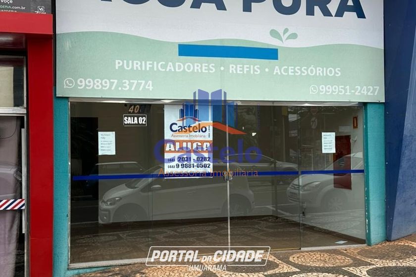 Sal&atilde;o Comercial para alugar - 33m&sup2; - ZONA II