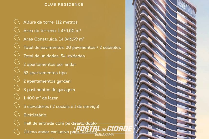 Apartamento &agrave; venda - 156m&sup2; - Zona I