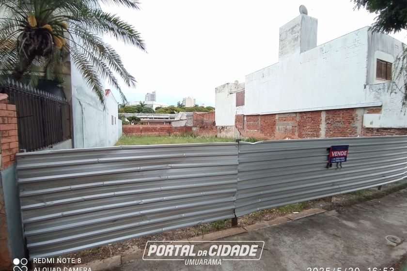 Terreno &agrave; venda - 490m&sup2; - Zona I