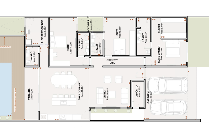 Casa &agrave; venda - 226m&sup2; - Portal das &Aacute;guas