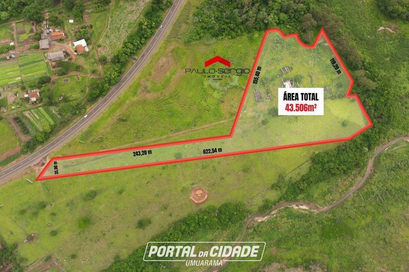 Ch&aacute;cara &agrave; venda - 43m&sup2; - Parque Industrial I