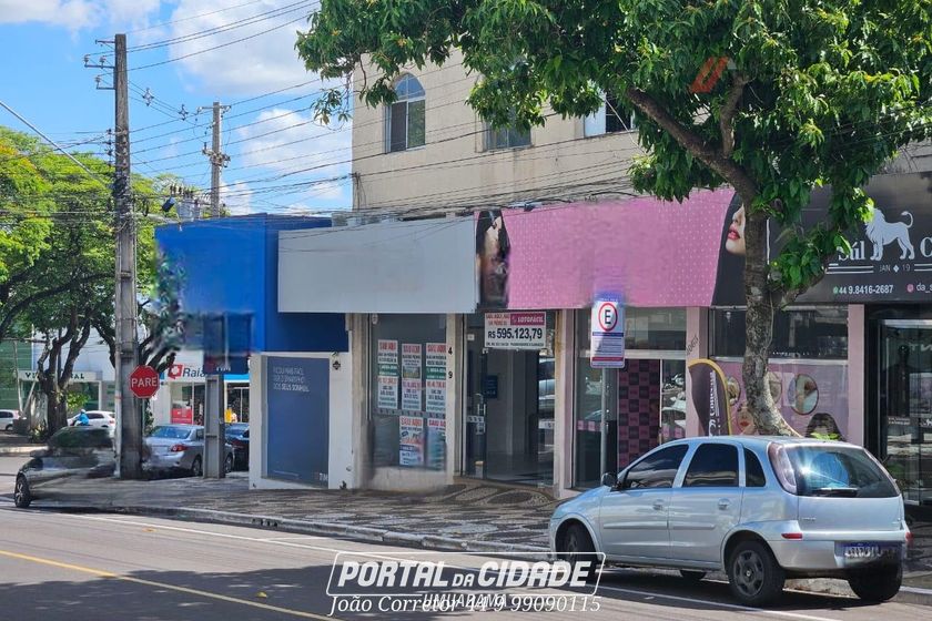 Sal&atilde;o Comercial &agrave; venda - 966m&sup2; - Zona III