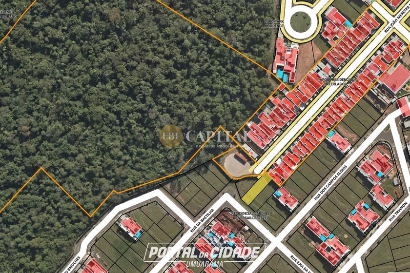 Terreno &agrave; venda - 367m&sup2; - Condom&iacute;nio Residencial Jardins de Versailles