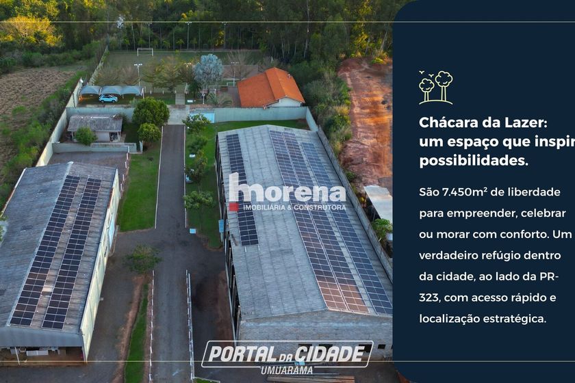 Ch&aacute;cara &agrave; venda - 7450m&sup2; - Parque Industrial I