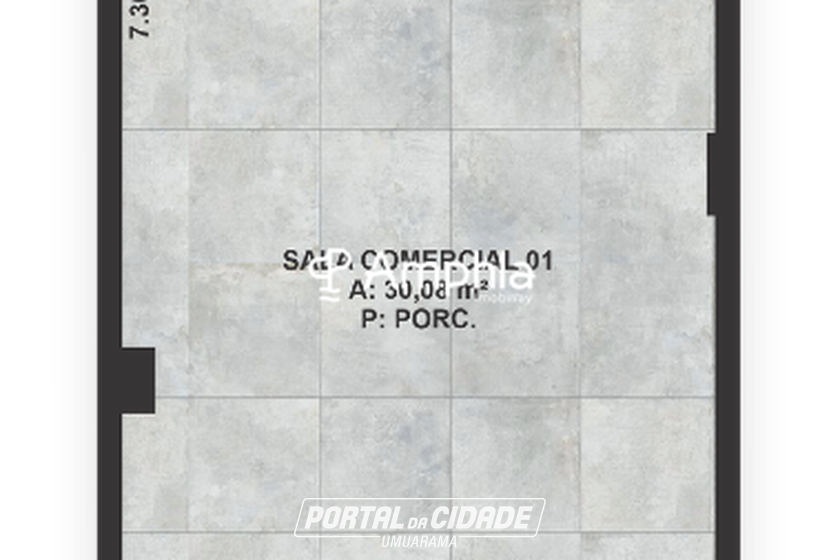 Sala Comercial &agrave; venda - 59m&sup2; - Biopark