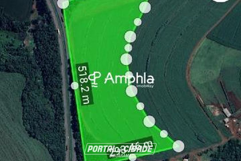 Terreno &agrave; venda - 127000m&sup2; - Zona Rural