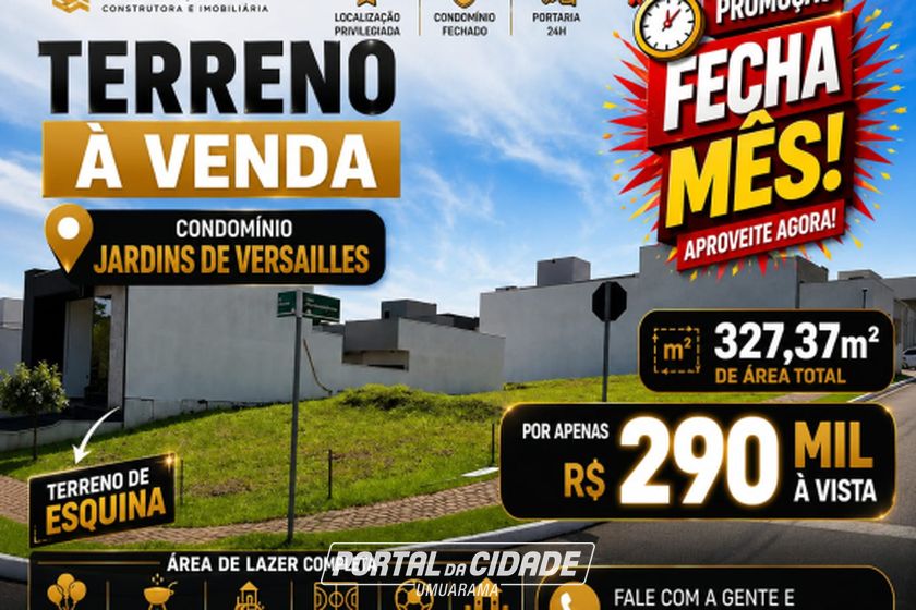Terreno &agrave; venda - 327m&sup2; - PARQUE RESIDENCIAL INTERLAGOS II