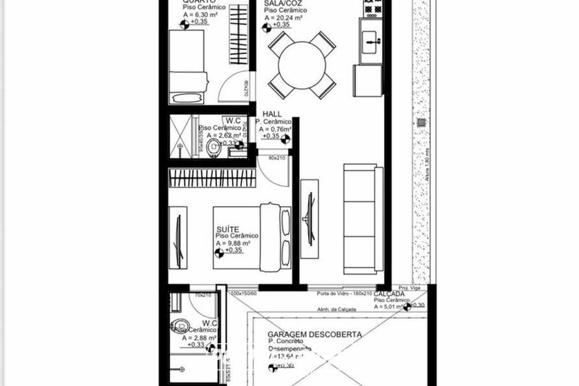 Casa &agrave; venda - 53m&sup2; - -