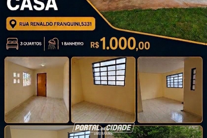 Casa para alugar - 80m&sup2; - JARDIM VERDE VALE
