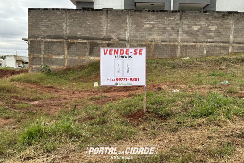 Terreno &agrave; venda - 132m&sup2; - Jardim Arax&aacute;