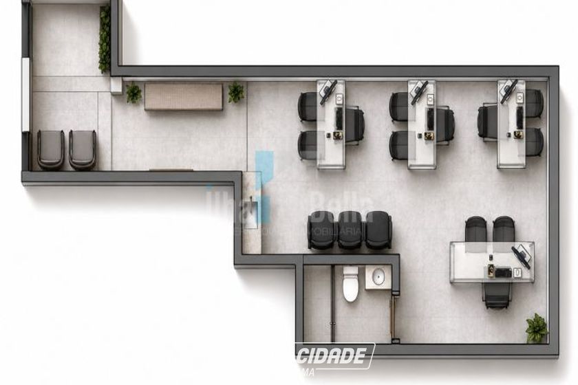 Sala Comercial para alugar - Zona I