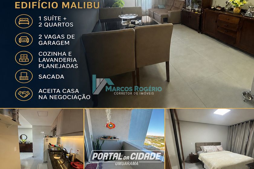 Apartamento &agrave; venda - 76m&sup2; - Zona VII
