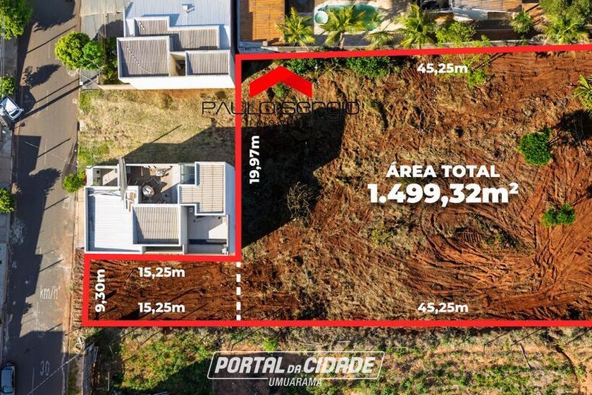 Terreno &agrave; venda - 1499m&sup2; - Parque Estancia II