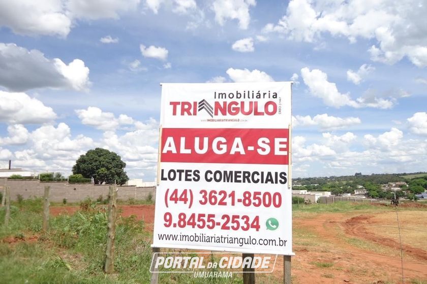 Terreno para alugar - 858m&sup2; - ZONA VII