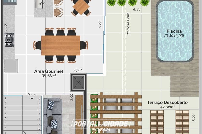 Apartamento &agrave; venda - 95m&sup2; - Avenida Vi&ccedil;osa